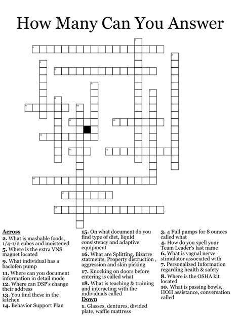 amny crossword